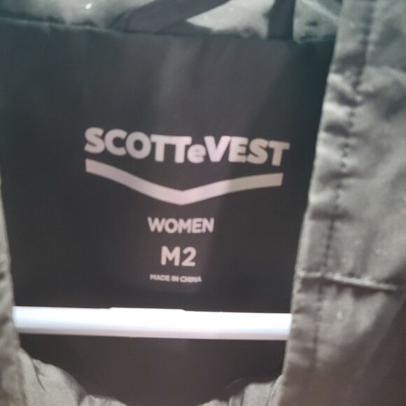 Scottevest Women's Travel Vest Size M2 (3XL) Polyester Black - Picture 5 of 7